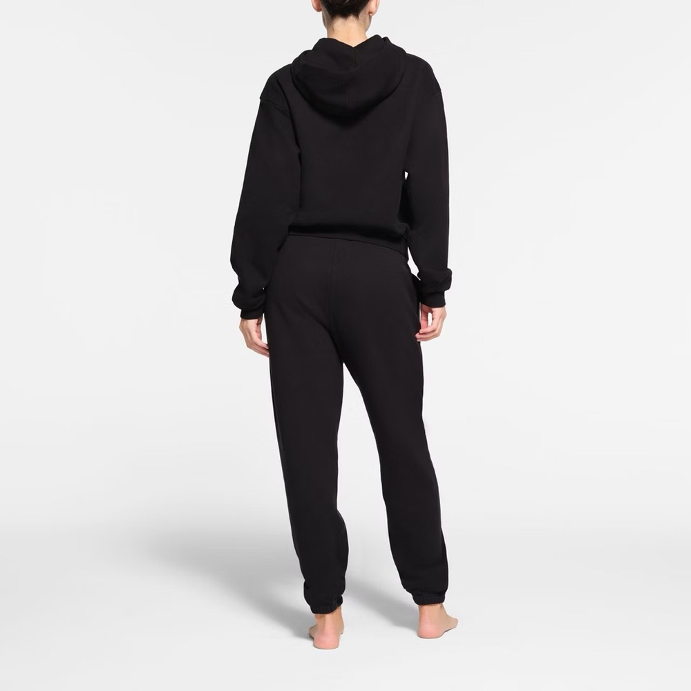 NWT KIM KARDASHIAN x SKIMS x COTTON FLEECE JOGGER SET - Picture 3 of 5